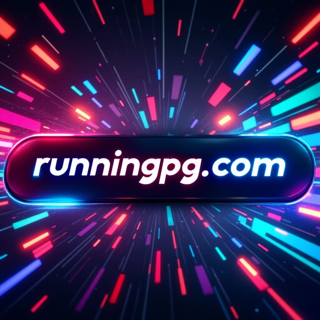 Imagem promocional da runningpg mostrando a plataforma e suas vantagens